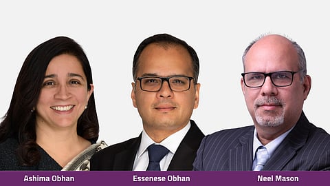 Ashima Obhan, Essenese Obhan, Neel Mason