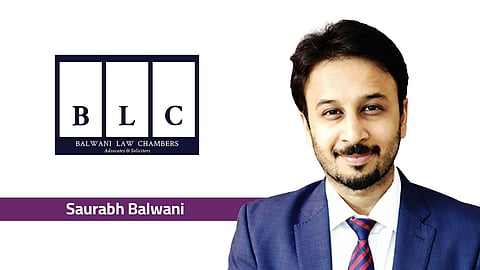 Saurabh Balwani, Balwani Law Chambers