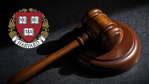 Court gavel, Harvard