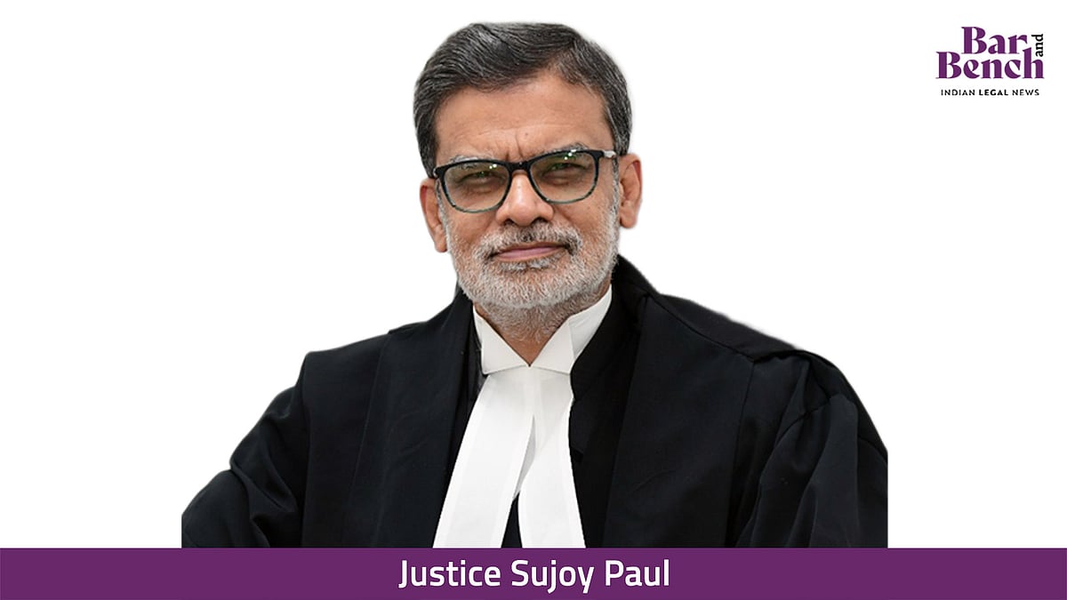 Centre notifies appointment of Justice Sujoy Paul as Chief Justice of ...