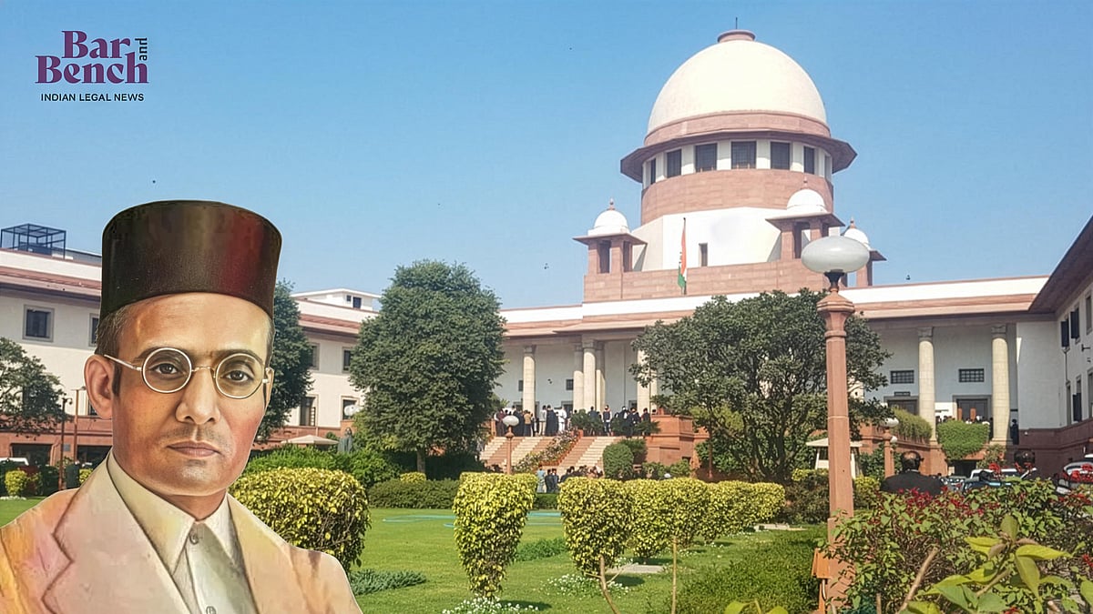 Wasting court's time: Supreme Court refuses to entertain PIL against VD Savarkar portrait in parliament