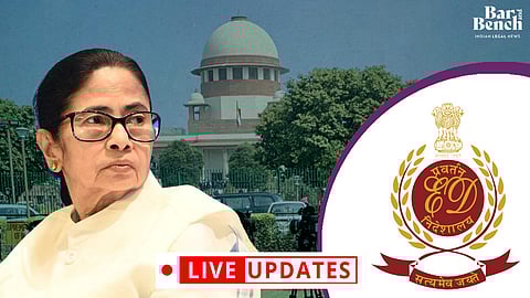 Mamata Banerjee, ED, Supreme Court, Live Updates
