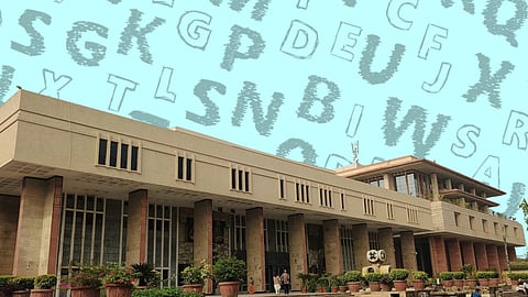 Delhi High Court - English Alphabets
