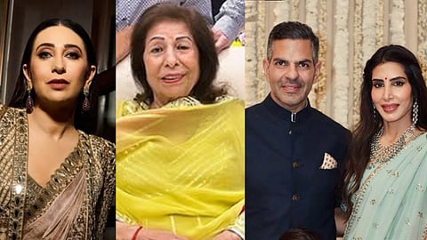 Rani Kapur, Priya Kapur, Sunjay Kapur and Karisma Kapur