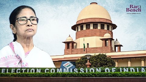 Mamata Banerjee, Election commission and Supreme Court