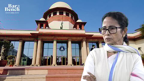Mamata Banerjee with Supreme Court