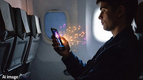 Is playing loud music on flight without earphones an offence? Centre answers in parliament