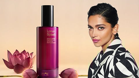 Deepika Padukone and Lotus Splash facewash