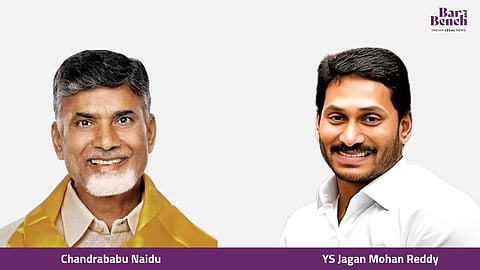 Chandrababu Naidu and YS Jagan Mohan Reddy