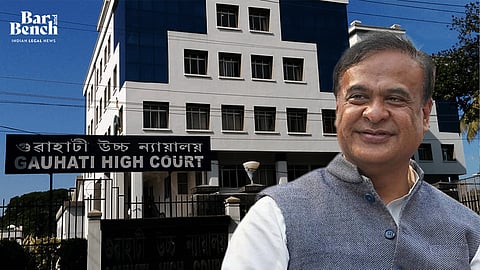 Himanta Biswa Sarma with Gauhati High Court