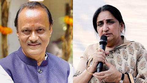 Ajit Pawar and Sunetra Pawar