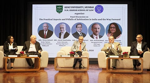 Hiroo Advani, Janak Dwarkadas, Haresh Jagtiani and
Anand Desai