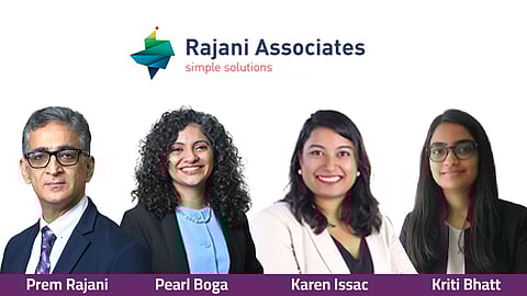 Prem Rajani, Pearl Boga, Karen Issac, Kriti Bhatt