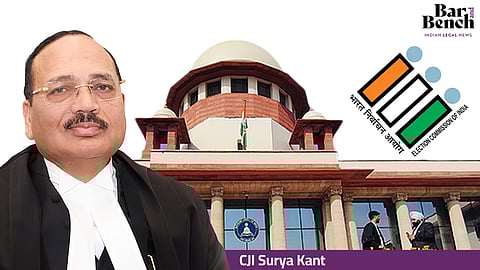  Supreme Court, CJI Surya Kant and Election Commission