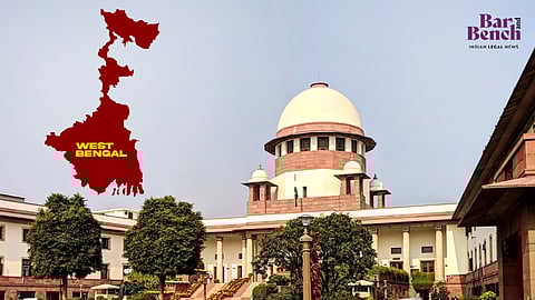 Supreme Court with West Bengal state 