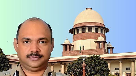 G Venkataraman, DGP of Tamil Nadu with Supreme Court