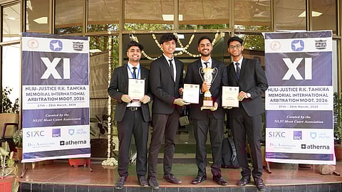 Winners, ILS Law College Pune, NLIU Justice RK Tankha Memorial International Arbitration Moot