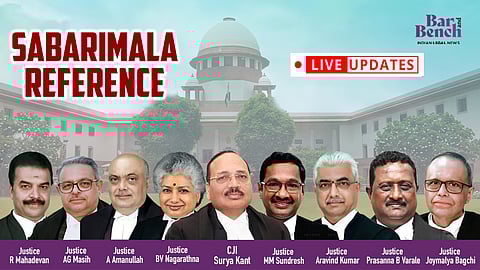 Sabarimala Reference, live updates