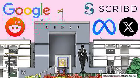Meta India, Google, X, Reddit and Scribd