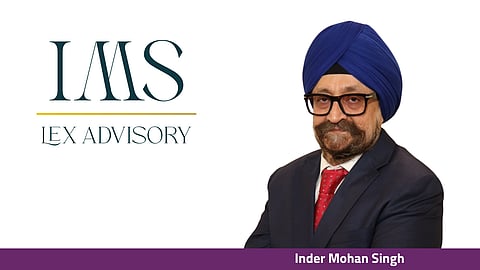 Inder Mohan Singh, IMS Lex Advisory