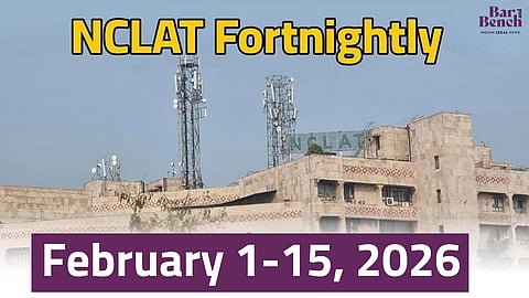 NCLAT Fortnightly February 1-15, 2026