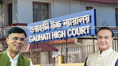 Pawan Khera and Himanta Biswa Sarma