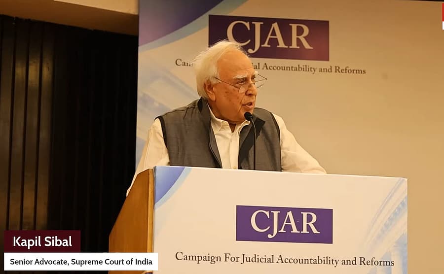 Kapil Sibal: Critiques Master of Roster System, Judicial Accountability