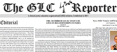 GLC Reporter A Students Weekly Wall Magazine