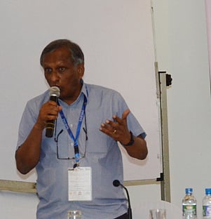 NLU-D Visiting Professor, Babu Mathew to be AAP’s LS candidate from Bangalore North