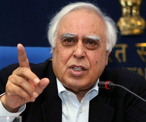 Senior Counsel Kapil Sibal led the battery of lawyers appearing for P Chidambaram