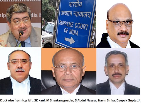 Supreme Court’s strength to rise to 28, five new judges to be sworn in tomorrow