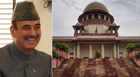 Supreme Court allows Ghulam Nabi Azad to visit four districts in Jammu & Kashmir