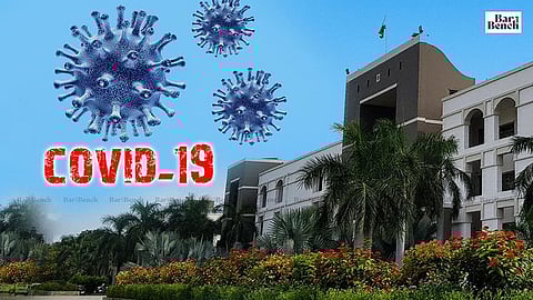 [कोविड-19] गुजरात उच्च न्यायालय ने वकीलों से कहा: हाथ मिलाने से बचें, हाथ जोड़कर अभिवादन करें