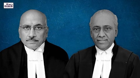 (From L to R) Justices Hemant Gupta and V Ramasubramanian