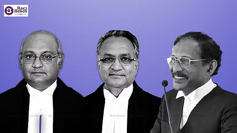Justices Dinesh Maheshwari, AM Khanwilkar and CT Ravikumar