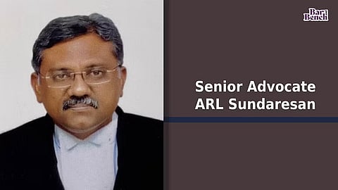 Senior Advocate ARL Sundaresan