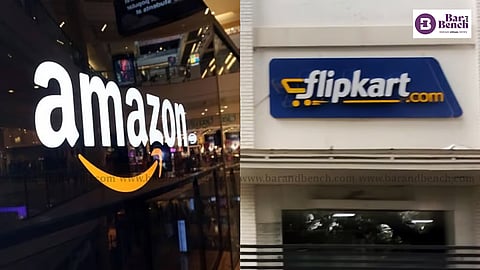 Amazon and Flipkart

