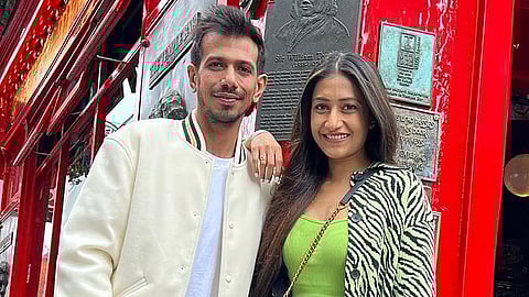 Yuzvendra Chahal and Dhanashree Verma
