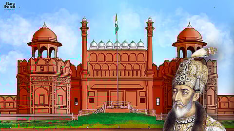 Bahadur Shah Zafar, Red Fort
