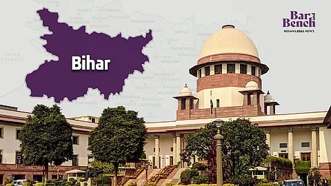 Supreme Court and Bihar Map

