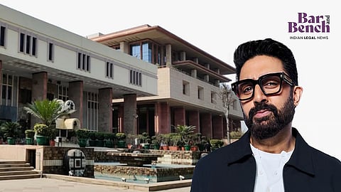 Abhishek Bachchan with Delhi High Court
