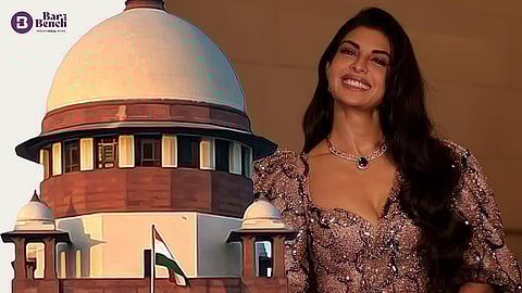Jacqueline Fernandez with Supreme Court
