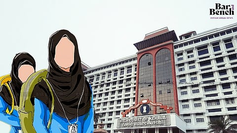 Kerala HC with students wearing Hijab
