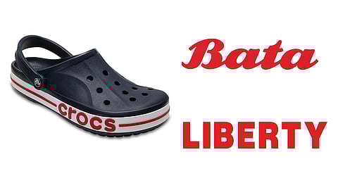 Crocs footwear, Bata and liberty
