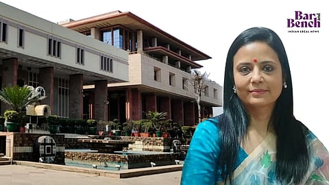 Mahua Moitra with Delhi High court