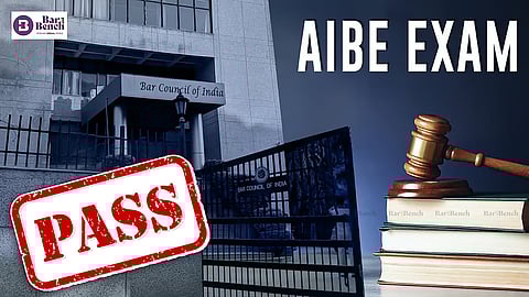 Bar council of India, AIBE Exam
