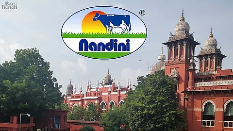 Madras HC with logo of Nandini milk
