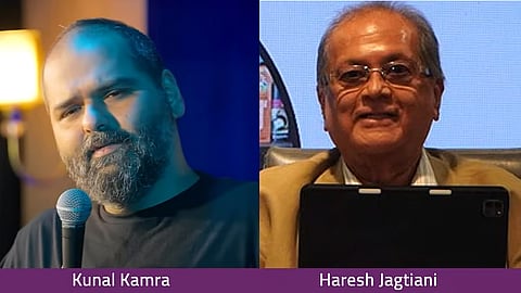 Kunal Kamra and Senior Advocate Haresh Jagtiani
