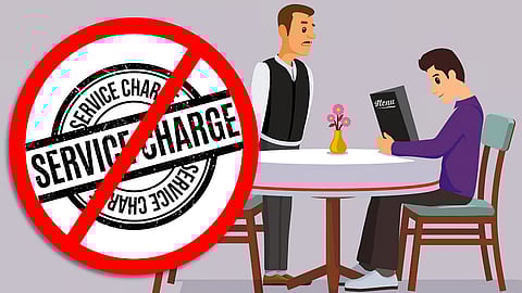 service charge at restaurants
