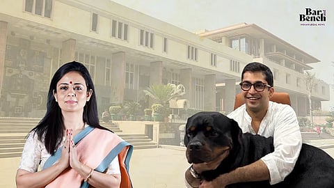 Jai Anant Dehadrai, Mahua Moitra and Henry
